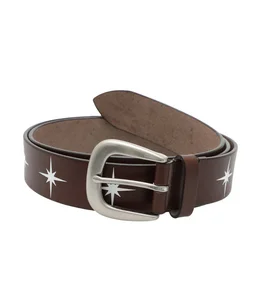 Sparkle Leather Belt