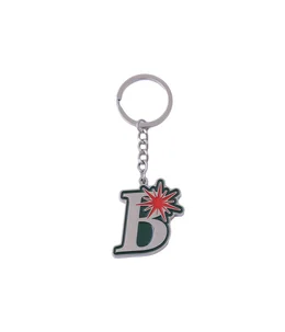 B Logo Keychain