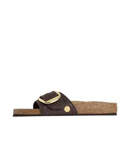 【レディース】MADRID BIG BUCKLE RAFFIA (ナローフィット)