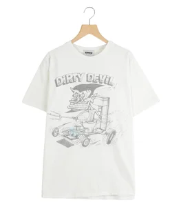 SKETCH DEVIL OVER MOON TEE