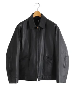 カーフスキン ジップショートジャケット | COMOLI(コモリ) / アウター