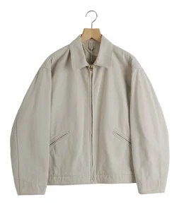 コットンツイル ジップショートジャケット | COMOLI(コモリ