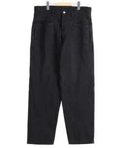 ブラックデニム テーパードパンツ | COMOLI(コモリ) / パンツ
