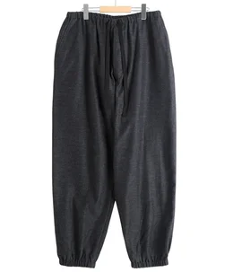 カシミヤシルク ドローストリングパンツ