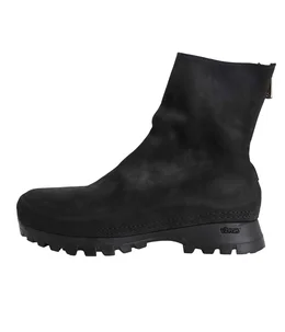 hyde着系GUIDI 黒 レザー ショートブーツ 39メタリックヒール　ラルク hyde着系GUIDI 黒 レザー ショートブーツ 39メタリックヒール ラルク