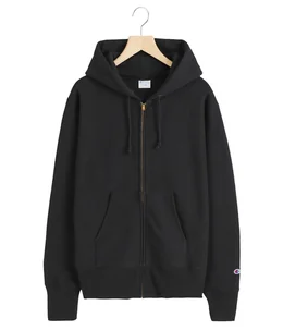 REVERSE WEAVE ZIP HOODED SWEATSHIRT