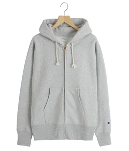 REVERSE WEAVE ZIP HOODED SWEATSHIRT