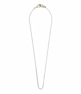 INFINITY HOOK CABLE CHAIN（18K GOLD ACCENT）-XS -50cm-