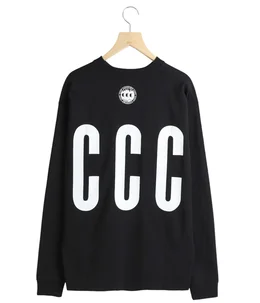 CITY COUNTRY CITY CCC Tシャツ ロンT ブラック Lサイズ CITY COUNTRY CITY （シティーカントリーシティー） / COTTON L