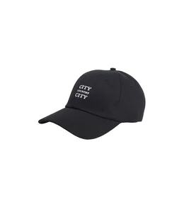 EMBROIDERD LOGO COTTON CAP_CITY COUNTRY CITY | CITY COUNTRY CITY