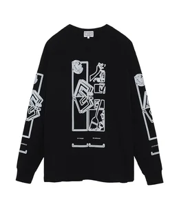 MD FRAGMENTS LONG SLEEVE T