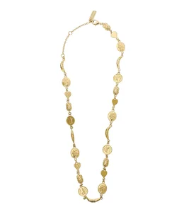 Chloe ネックレス Chloe】クロエ ロゴ モチーフ ネックレス シルバー レディース