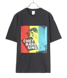 CHET BAKER / WASHED HEAVY WEIGHT CREW NECK T-SHIRT ( TYPE-1 )