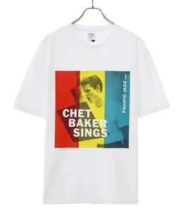 CHET BAKER / WASHED HEAVY WEIGHT CREW NECK T-SHIRT ( TYPE-1 )