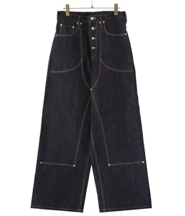 CLASSIC DOUBLE KNEE DENIM PANTS