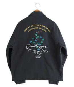 CHALLENGER チャレンジャー JUMP SUITサイズL ブラック CHALLENGER チャレンジャー JUMP SUITサイズL ブラック