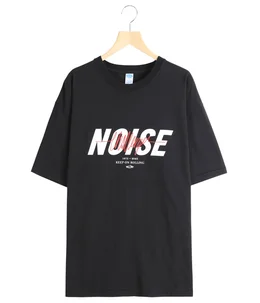 [RADINEO]★ 韓国人気★NOISE T-SHIRTS NO WAY tシャツ 「Bz」「LAnGe」レイヤードバスケ風シャツ 韓国
