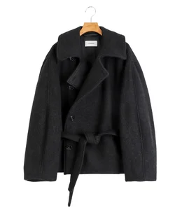 【レディース】SHORT WRAP COAT