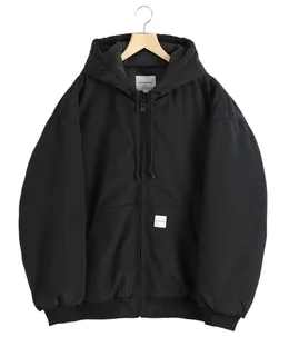 Padded Nylon OX hooded Work Jacket