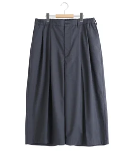 T/W Saxony Shin Cut Wide Easy Trousers