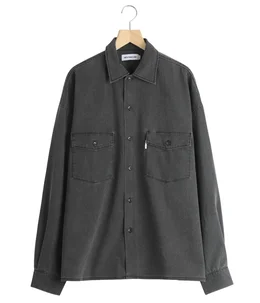 Pigment Coating T/R Twill L/S Work Shirt | COOTIE PRODUCTIONS
