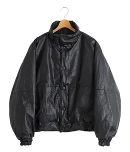 ペーパーレザー パデッドジャケット