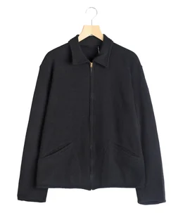 カシミヤ和紙 ジップショートジャケット