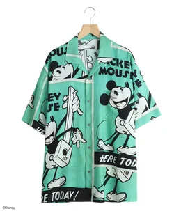 DISNEY VP / PC ALOHA COLLECTION ALOHA SHIRT / MICKEY & GUITAR