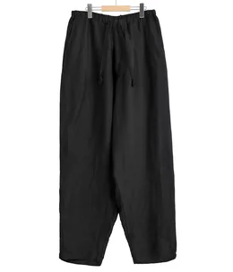 リネンサテン ドローストリングパンツ