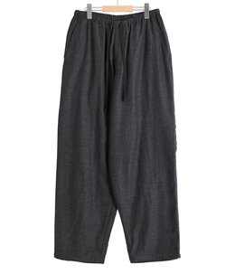 カシミヤシルク テーパードパンツ