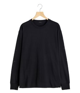 コットンジャージ プリント長袖Tシャツ