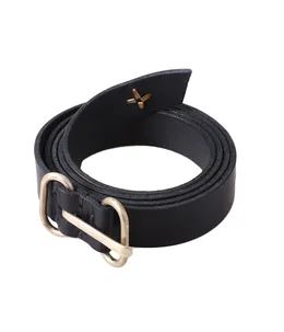 double oval buckle medium belt | m.a+(エムエークロス