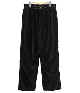 ほぼ日02.ベルベットカジュアルパンツ 黒.新品タグ付き ES19P-02-B-blk-v-01.jpg