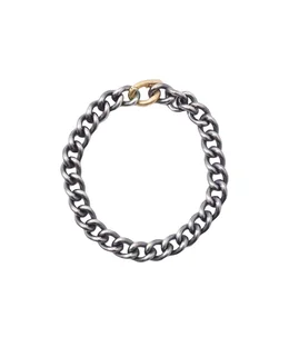 HUMETE CHAIN BRACELET SV clasp K18YG