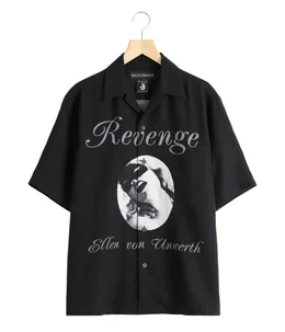 ELLEN VON UNWERTH / S/S HAWAIIAN SHIRT ( TYPE-1 )