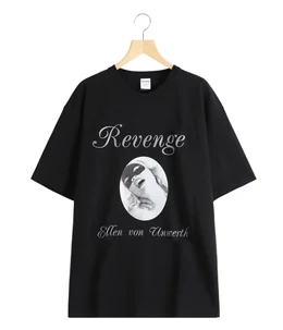 ELLEN VON UNWERTH / WASHED HEAVY WEIGHT CREW NECK T-SHIRT ( TYPE-1 )