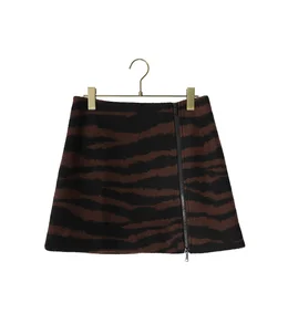 【レディース】Wool Jacquard Mini Skirt