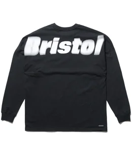 BLURRED BIG LOGO L/S TEAM BAGGY TEE