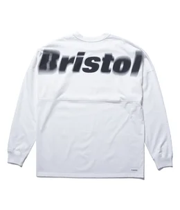 BLURRED BIG LOGO L/S TEAM BAGGY TEE