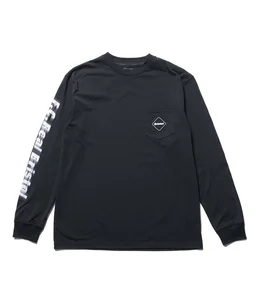 BLURRED LOGO L/S TEAM POCKET TEE | F.C.Real Bristol(エフシー