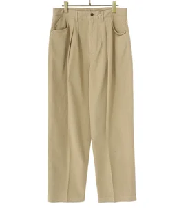 Two Tuck Wide Tapered Pants