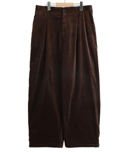 AIR CORDUROY WIDE TROUSERS