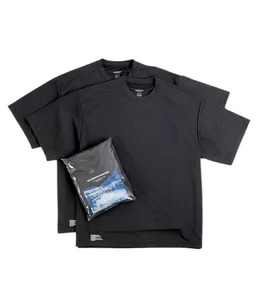 2-PACK TECH SMOOTH S/S CREW NECK
