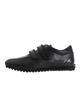 【レディース】SQUARE-TOE LEATHER SNEAKERS