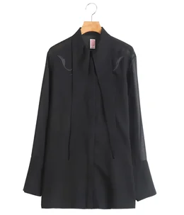 レディース】EMBROIDERED SHEER SHIRT | FETICO(フェティコ