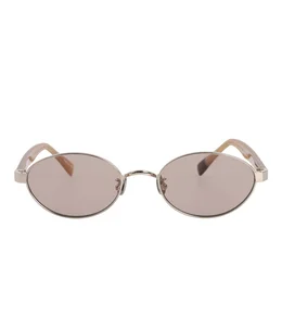 【レディース】× BLANC METAL OVAL SUNGLASSES