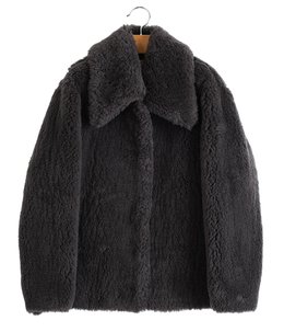 【レディース】WOOL BOA WIDE COLLAR COAT