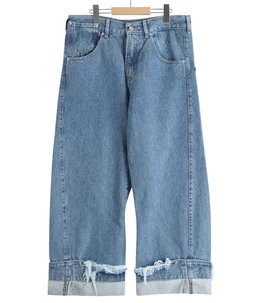 DEAN BLUE / Oversized denim trousers | MARINA YEE(マリナ・イー