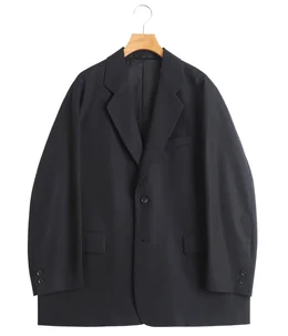 【レディース】Wooly Cotton Twill Oversized Jacket