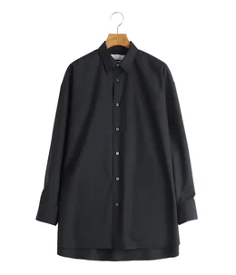 【レディース】Fine Wool Heather Regular Collar Shirt